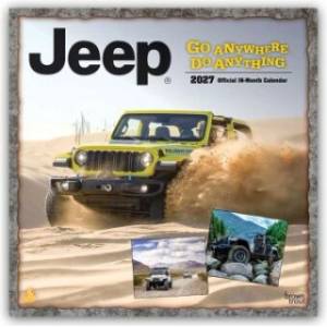 Browntrout Verlags GmbH Jeep 2027 - 16-Monatskalender | BrownTrout Publishers Inc