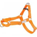 amiplay EASY GO SAMBA harness - нагръдник за куче - ОРАНЖЕВ, размер S - 30-40 х 1, 5 см - Полша - 278776