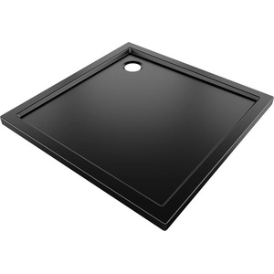 Mexen Flow квадратен душ корито Slim 120 x 120 cm, черен мат - 46S701212 (46S701212)