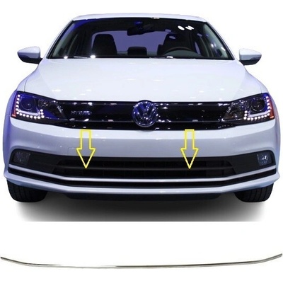 Omtec Nerez lišta do predného nárazníka VW Jetta 2014-2019