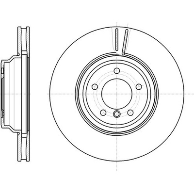 Brzdový kotúč REMSA 61080.10