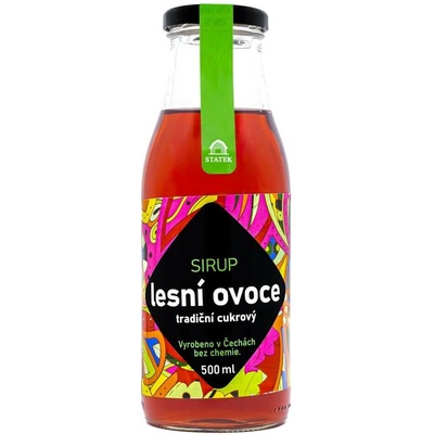 Hradecké delikatesy Lesné ovocie sirup 0,5 l