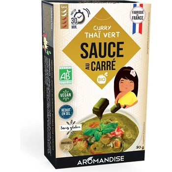 Aromandise Разтворим Сос Тай с къри (бульон, кубчета) 90 g | Aromandise (010122 (SAUCA02) ARMD)