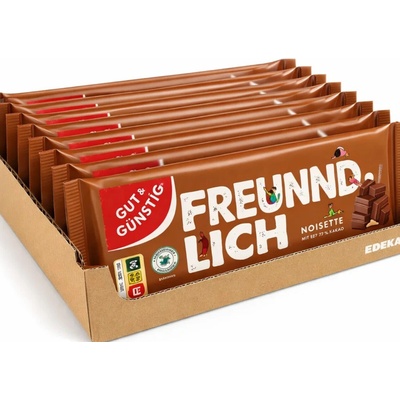 G&G mléčná Noisette 10 x 100 g