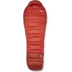 Rab Пухен спален чувал Rab Alpine -18C / 0F Down sleeping bag - Dark Horizon / Tuscan Red - размер Regular (513-1921-0112) Спален чувал