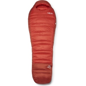 Rab Пухен спален чувал Rab Alpine -18C / 0F Down sleeping bag - Dark Horizon / Tuscan Red - размер Regular (513-1921-0112) Спален чувал