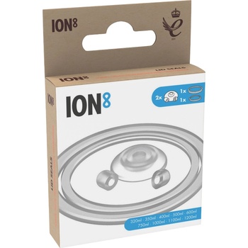 ION8 Резервни уплътнения за бутилки ion8, прозрачни (33911-А)