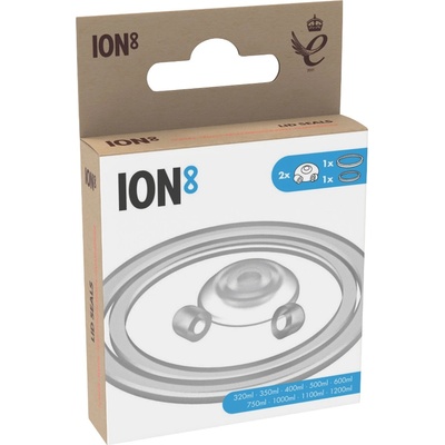ION8 Резервни уплътнения за бутилки ion8, прозрачни (33911-А)