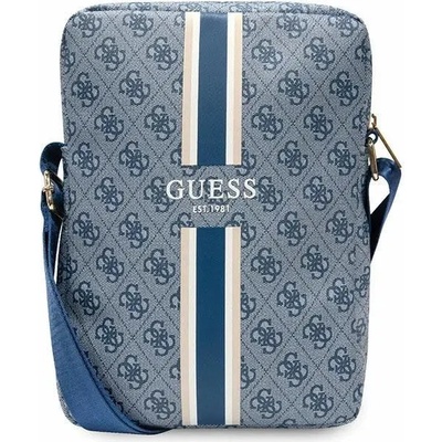 Чантичка за таблет Guess GUTB10P4RPSB 10", синя / синя, 4G Stripes Tablet Bag (GUE002899-0)