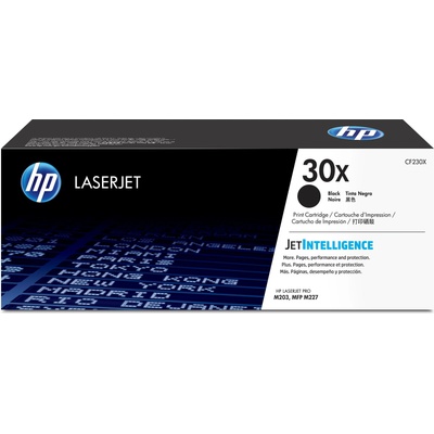 HP 30X High Yield Black Original LaserJet Toner Cartridge (CF230X)