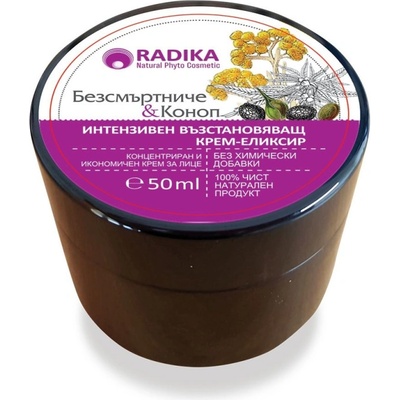 RADIKA Silne regeneracny krem smil taliansky a konopie 50 ml