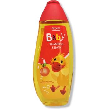 Aroma бебешки шампоан за коса и тяло, 300мл