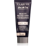 Claresa Care All Day Beauty Protective Foundation защитен фон дьо тен SPF 50 цвят 1W Light Warm 30ml