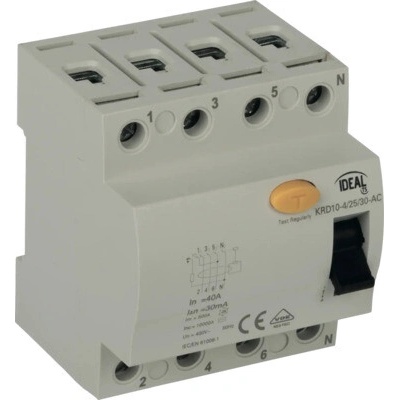 Kanlux 38741 4P KRD10-4 40A 30-AC 10kA