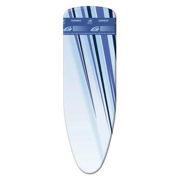 Leifheit 71612 калъф за дъска за гладене, подплатен горен калъф за дъска за гладене, памук, полиестер, полиуретан, син