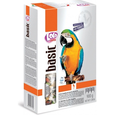 Lolo pets Basic Velký papoušek 0,9 kg
