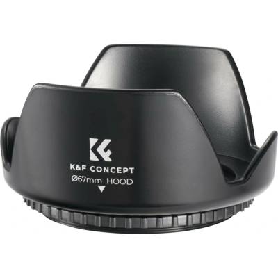 K&F Concept Screw-in Lens Hood 67 mm