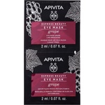APIVITA Express Beauty Маска за околоочен контур, грозде, 2 x 2 ml - baby