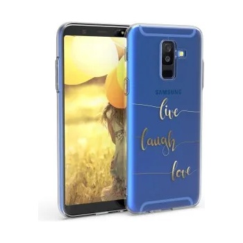 Image 1 of kwmobile Калъф за Samsung Galaxy A6+ (2018) - златист