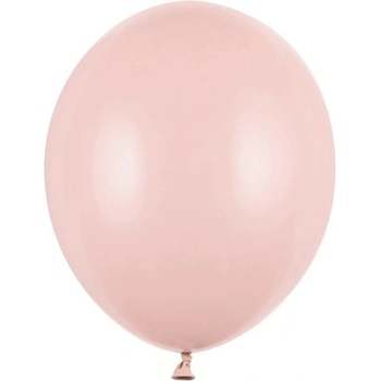 Party Deco Латексови Балони Пастел, Пепел от Рози, 12см