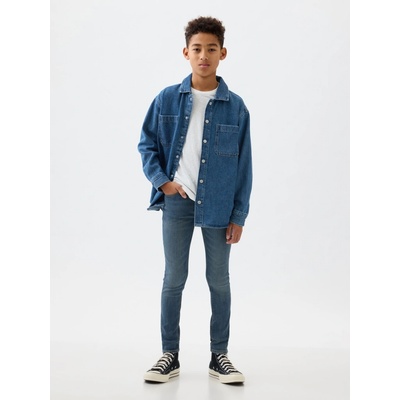 GAP detské džínsy skinny modrá