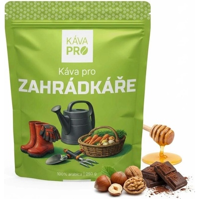 KávaPRO Káva pro zahrádkáře mletí moka 250 g
