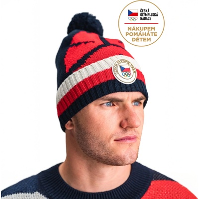 Olympijská kolekce Česká republika RAŠKOVKA 3 zimní čepice ZOH 2026 – Zboží Mobilmania