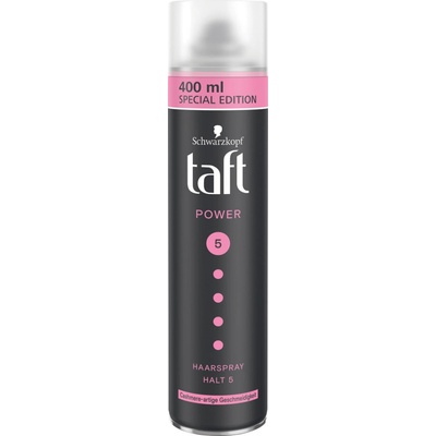 Schwarzkopf Taft Power lak na vlasy s extra silnou fixáciou pre suché a poškodené vlasy Cashmere 400 ml