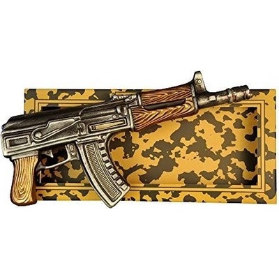Proshyan Brandy Factory Armenian Brandy ceramic RIFLE KALASHNIKOV AK 47 7* 40% 0,33 l (holá láhev)