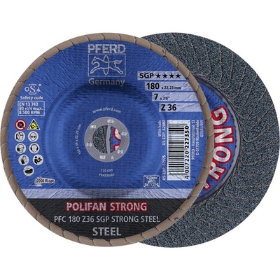 Pferd Vejárovitý brúsny kotúč 180 mm 67788080 10 ks