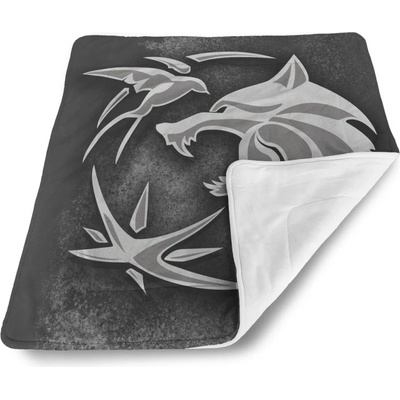 Sablio Detská deka pre bábätko Zaklínač Šedý abstrakt