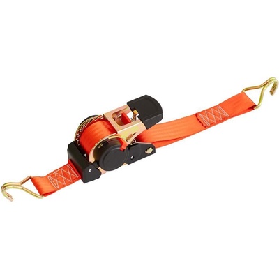 Popruh upínací Strend Pro 50 mm, samonavíjací pás s račňou, 4,5 m