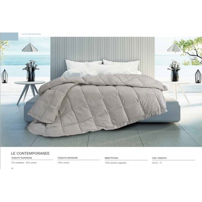 DaunenStep přehoz na postel z páperia Cod. 5312C 270 x 260 cm