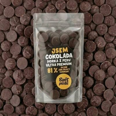 Svět plodů Hořká 81% Ultra Premium váha 200 g