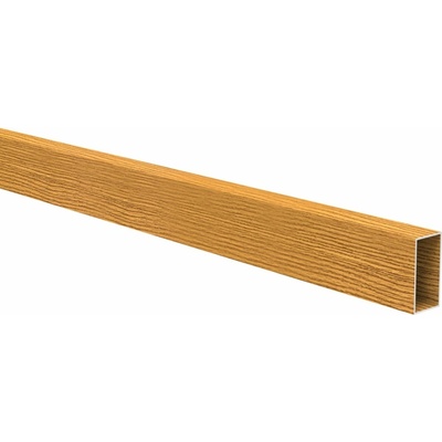 Hliníková plotová výplň 20x40x1,2 - 6m - dřevo dekor SVĚTLÝ DUB W02