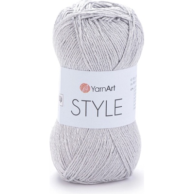Yarn Art příze Style 666 světle šedá