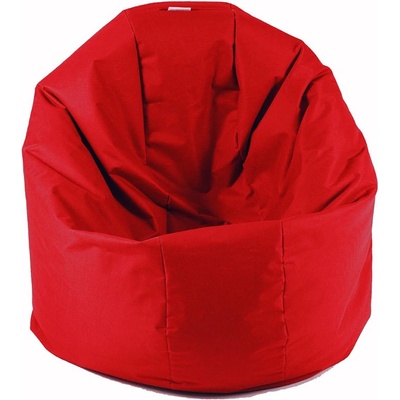 PUFRELAX Пуф 330л. , Relaxo XL - Teteron Red, За открито, Пълнеж от Полистиролни перли, Перящ се калъф (PUF-G-RXL-TEX-RED)