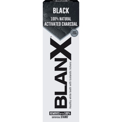 Blanx Избелваща паста за зъби с въглен Black, 75 ml