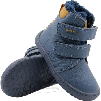 Protetika dětská barefoot zimní obuv DARYK denim