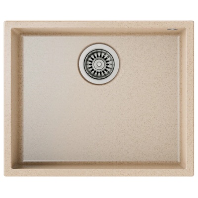 Teka Мивка Teka Square 50.40 TG, Гранит, За шкаф, 60 см, Бежов (115230022)