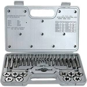 MTX Комплект метчици и плашки mtx master m3-m12, 31 части