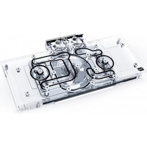 Alphacool Воден блок за видео карта Alphacool Eisblock Aurora Acryl GPX-A Radeon RX 6700XT Reference with Backplate (1021671) - mypc