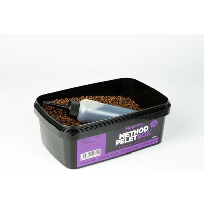 Michal Kučera MIKBAITS Mikbaits Method pelet box 400g + 120ml Activator - Pikantní Švestka