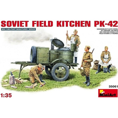 MiniArt KP-42 sovietska poľná kuchyňa 1:35