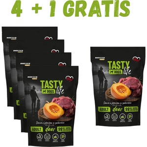 Tasty Dog Life Tasty Dogs Life Еленово месо в желе 500 г 4+1 БЕЗПЛАТНО! !