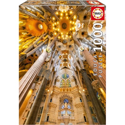Educa Sagrada Família Interior a Fix lepidlo 1000 dílků
