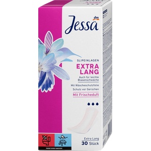 Jessa Ежедневни дамски превръзки Еxtra Long, 30 бр (1353535)