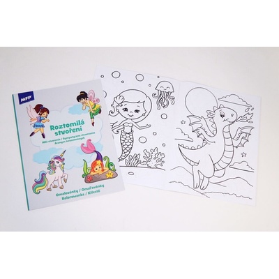 MFP 5301063 Omalovánky A4 Roztomilá zvířátka
