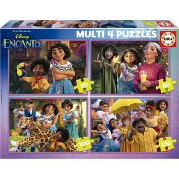 Image 1 of Educa - Puzzle 4v1 Encanto - 40 - 99 piese