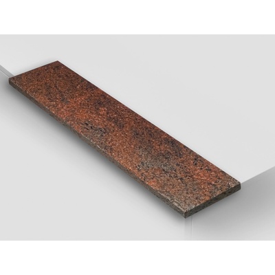 TONE OF STONE Vnitřní kamenný žulový parapet - Žula Multicolor lesk, 1000x200x30 mm